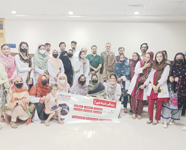 World suicide prevention day celebration at Life Care Hospital & Research Institute Hayatabad Peshawar